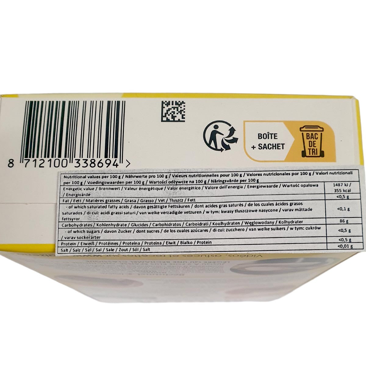 MAIZENA Fleur de Mais Glutenfrei, 400g - Reine Maisstärke zum Binden und Backen