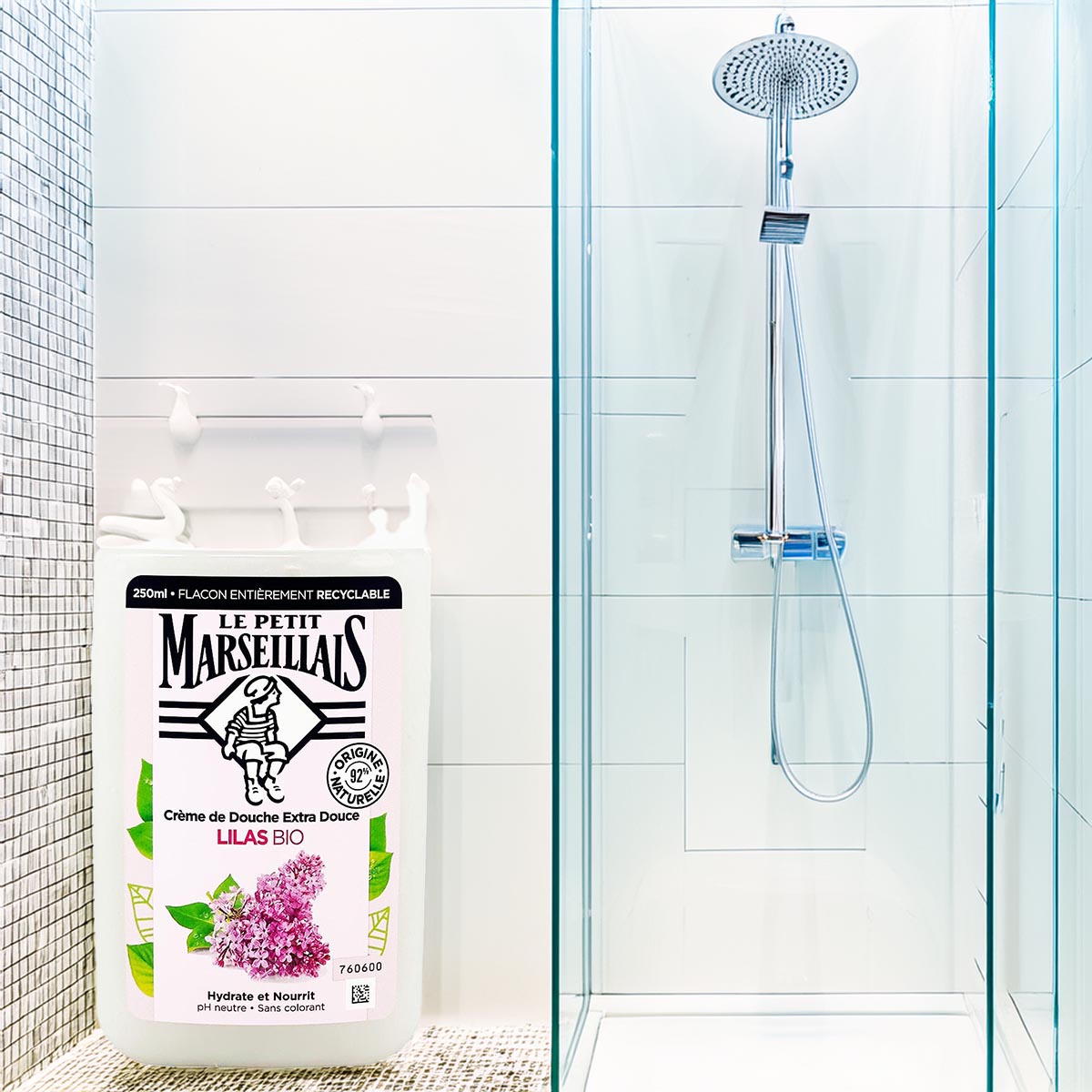 Le Petit Marseillais Duschgel Flieder, 250 ml – Sanfte Pflege mit Lilas aus Frankreich