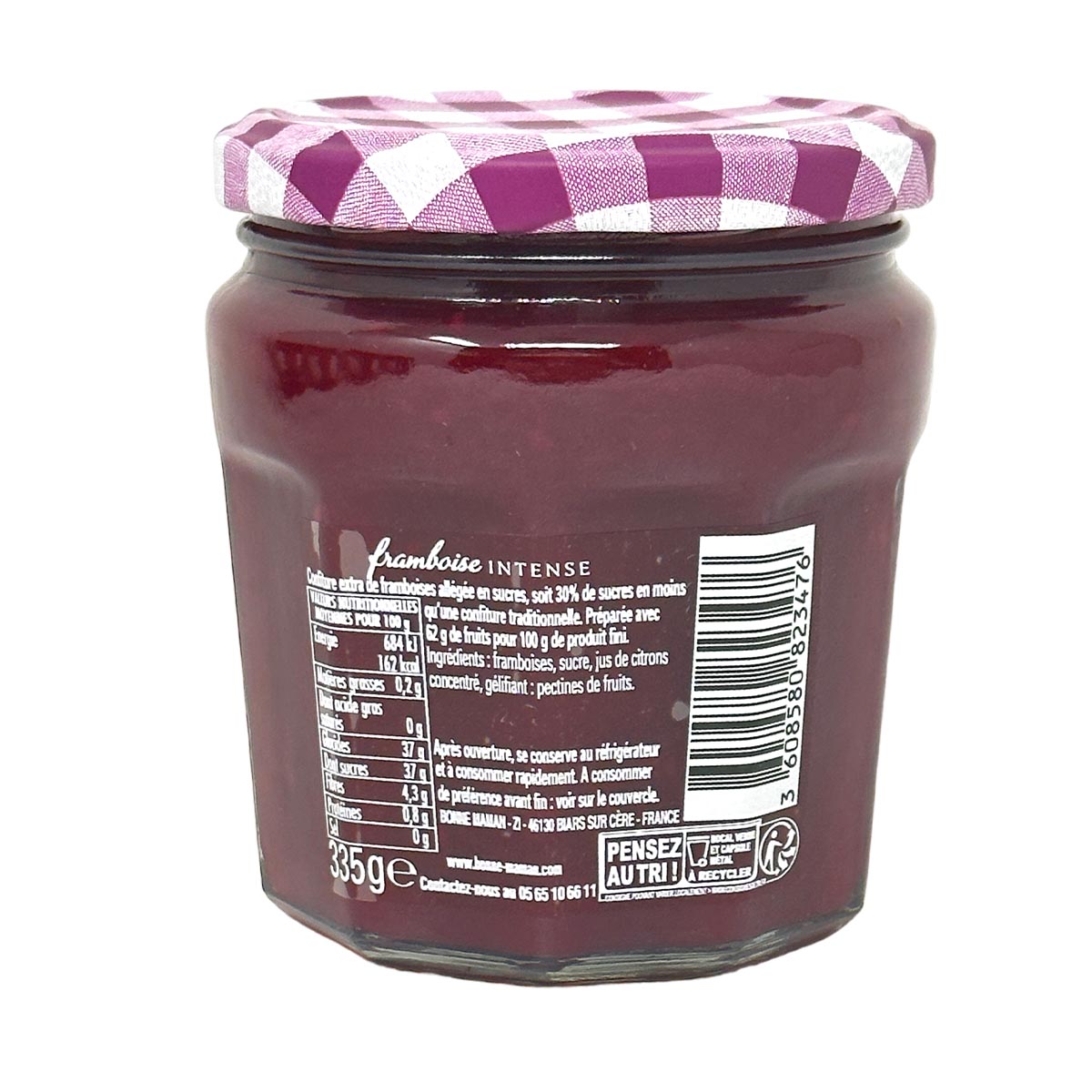 Genuss pur: Bonne Maman Himbeerkonfitüre - Fruchtige Intensität aus Frankreich 335g