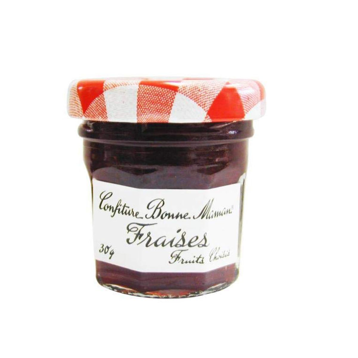 Bonne Maman Erdbeere Konfitüre - Fraises Confiture 15 x 30 Gramm aus Frankreich