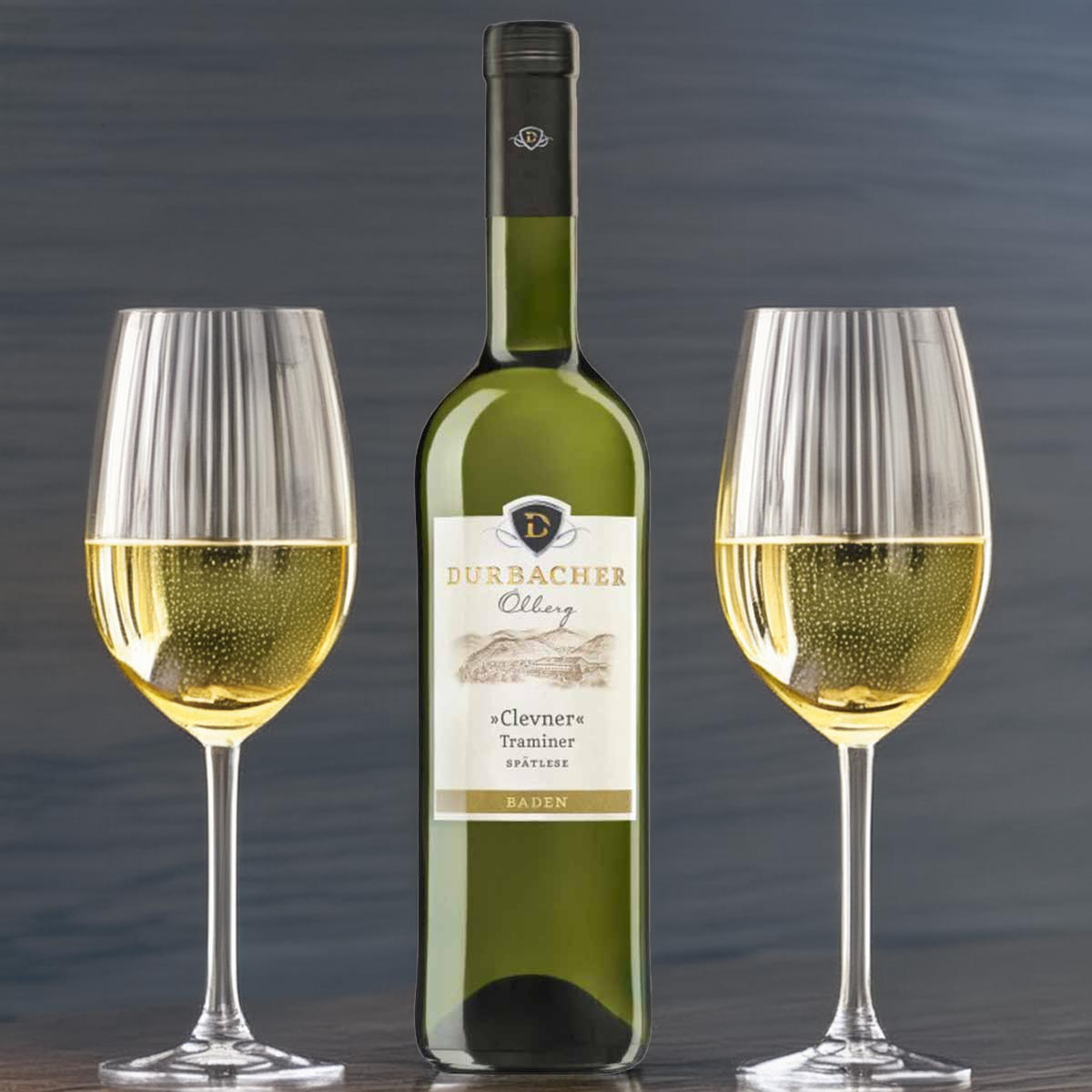 Durbacher Ölberg Clevner (Traminer) Spätlese - Alkoholgehalt: 11,5 % vol