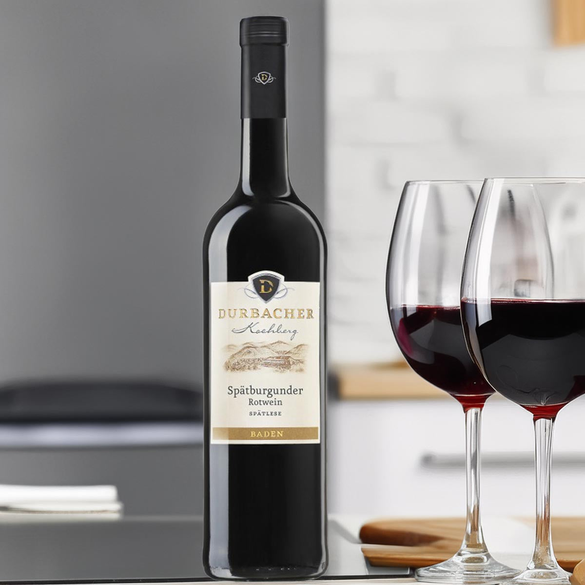 Durbacher Kochberg Spätburgunder Rotwein Spätlese - Alkoholgehalt: 12,5 % vol