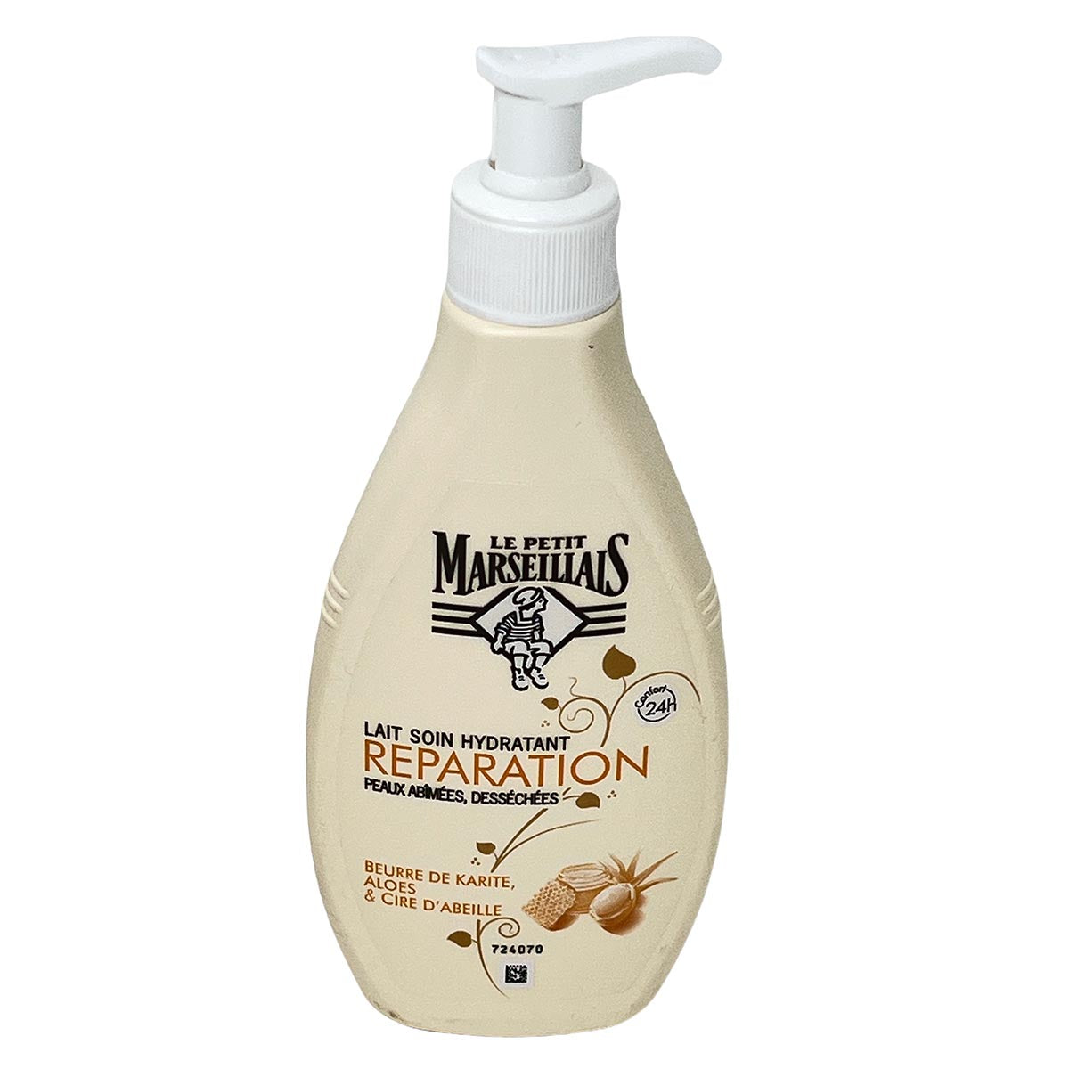 Le Petit Marseillais Reparierende Körperlotion mit Sheabutter Aloe & Bienenwachs
