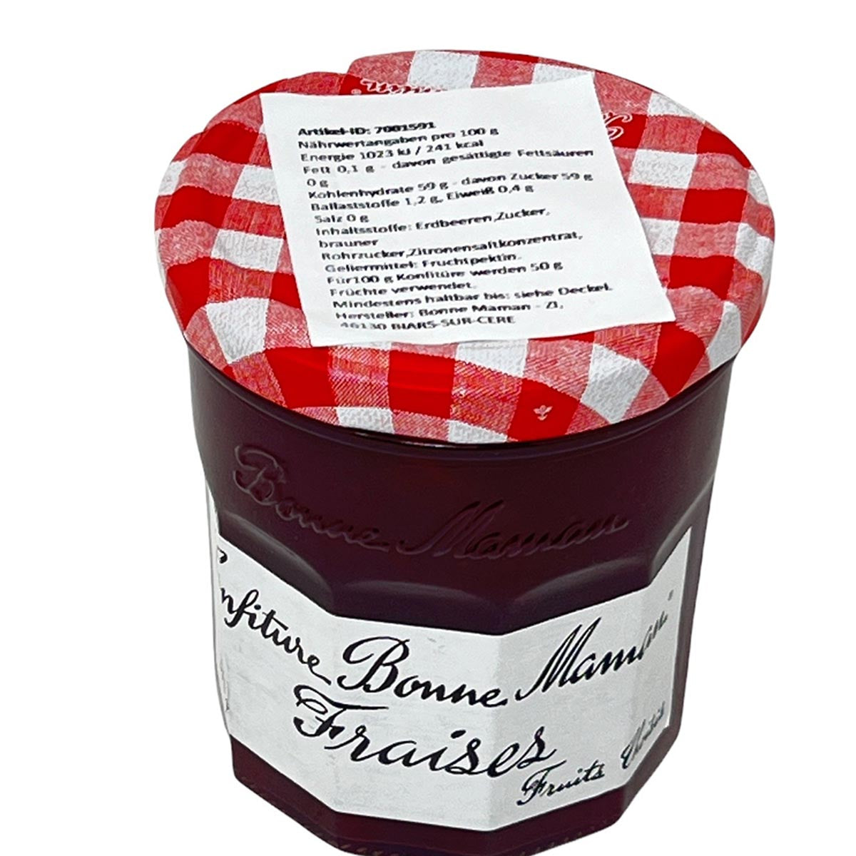 Bonne Maman Erdbeere Konfitüre - Fraises Confiture 370 Gramm aus Frankreich