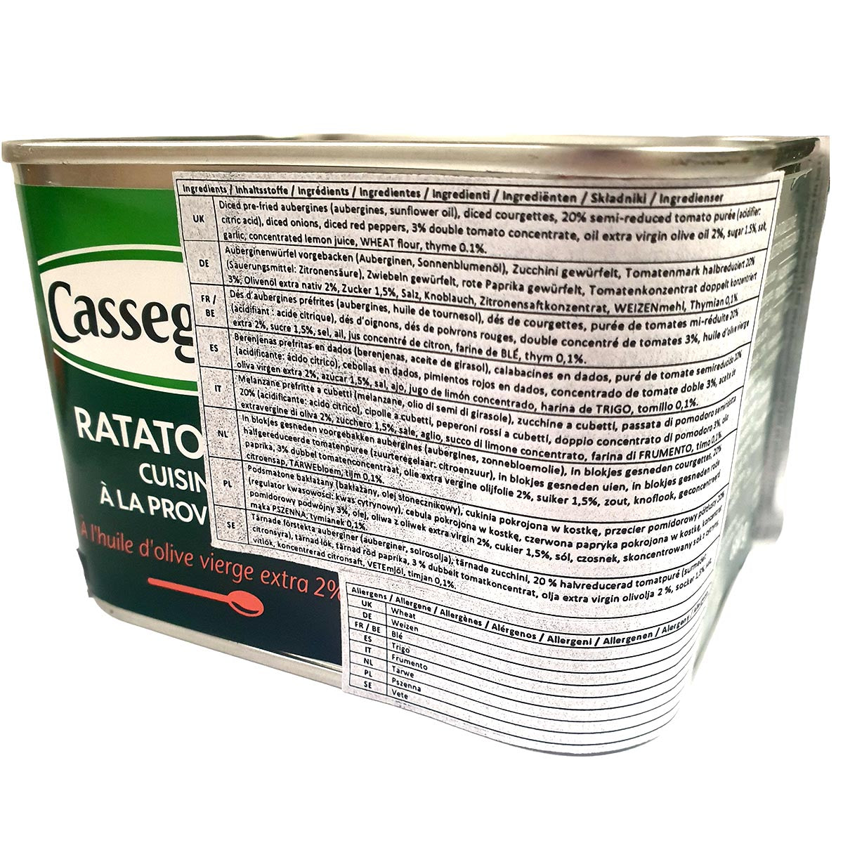 Cassegrain Ratatouille Cuisinée à la Provençale – Traditioneller Genuss aus der Provence