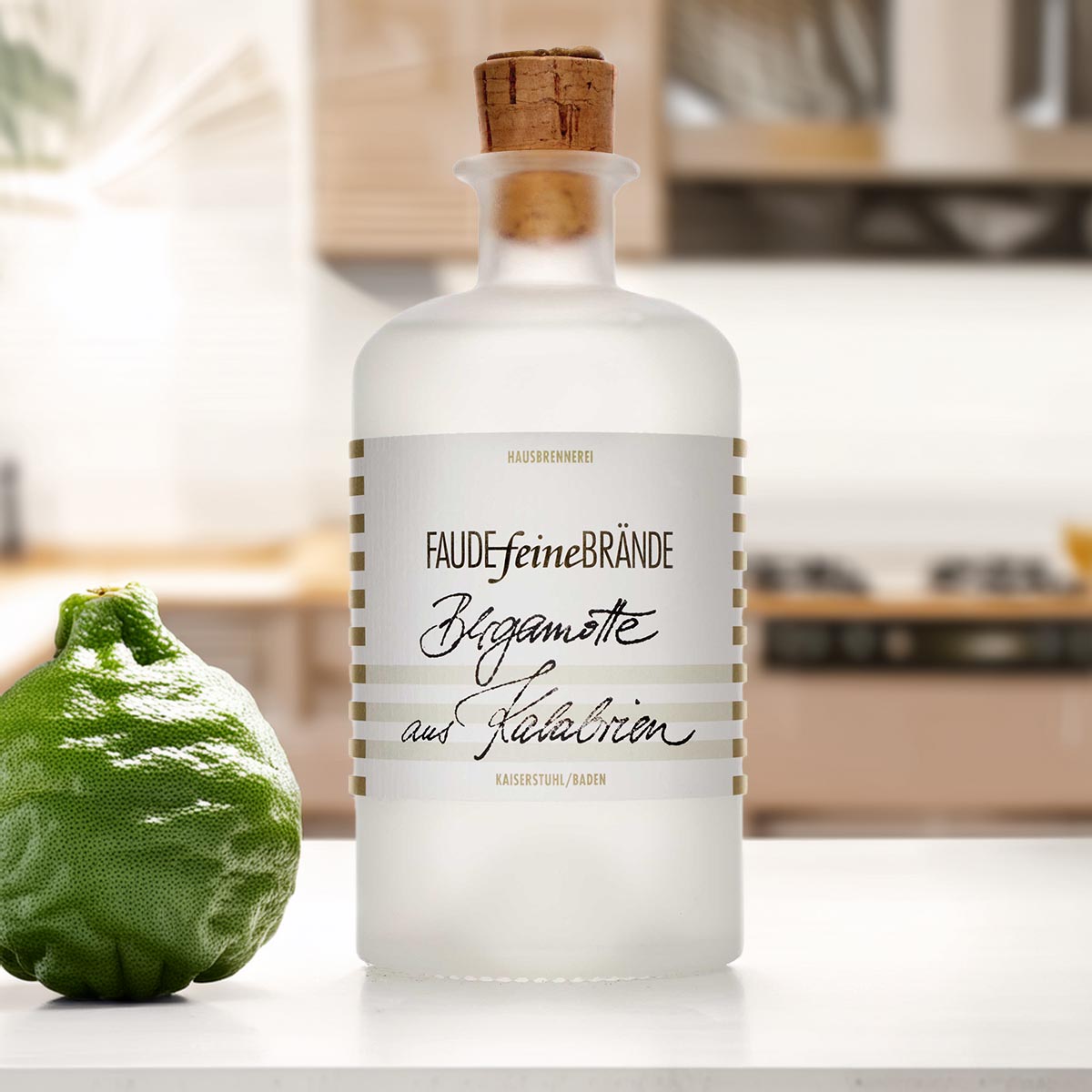Faude Feine Brände BERGAMOTTE Erlebe die Aromen Kalabriens: (1 x 0,5l, 42%)