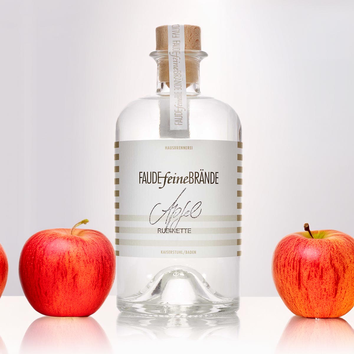 Faude Feine Brände Apfel - Rubinette - vom Kaiserstuhl (1 x 0,5l) 40%
