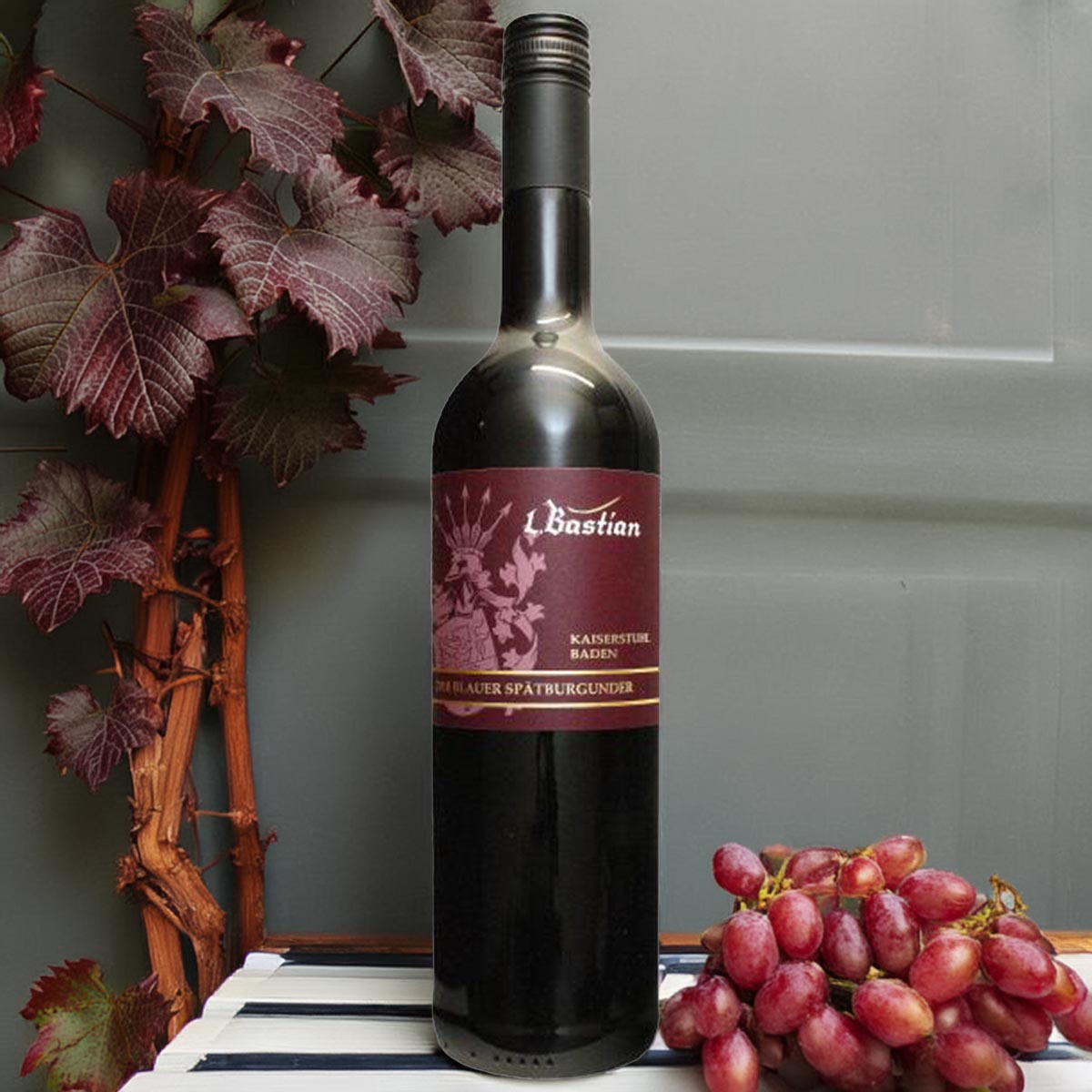 Weingut L. Bastian 2018 Blauer Spätburgunder trocken 0,75 Liter - 13,0 % vol