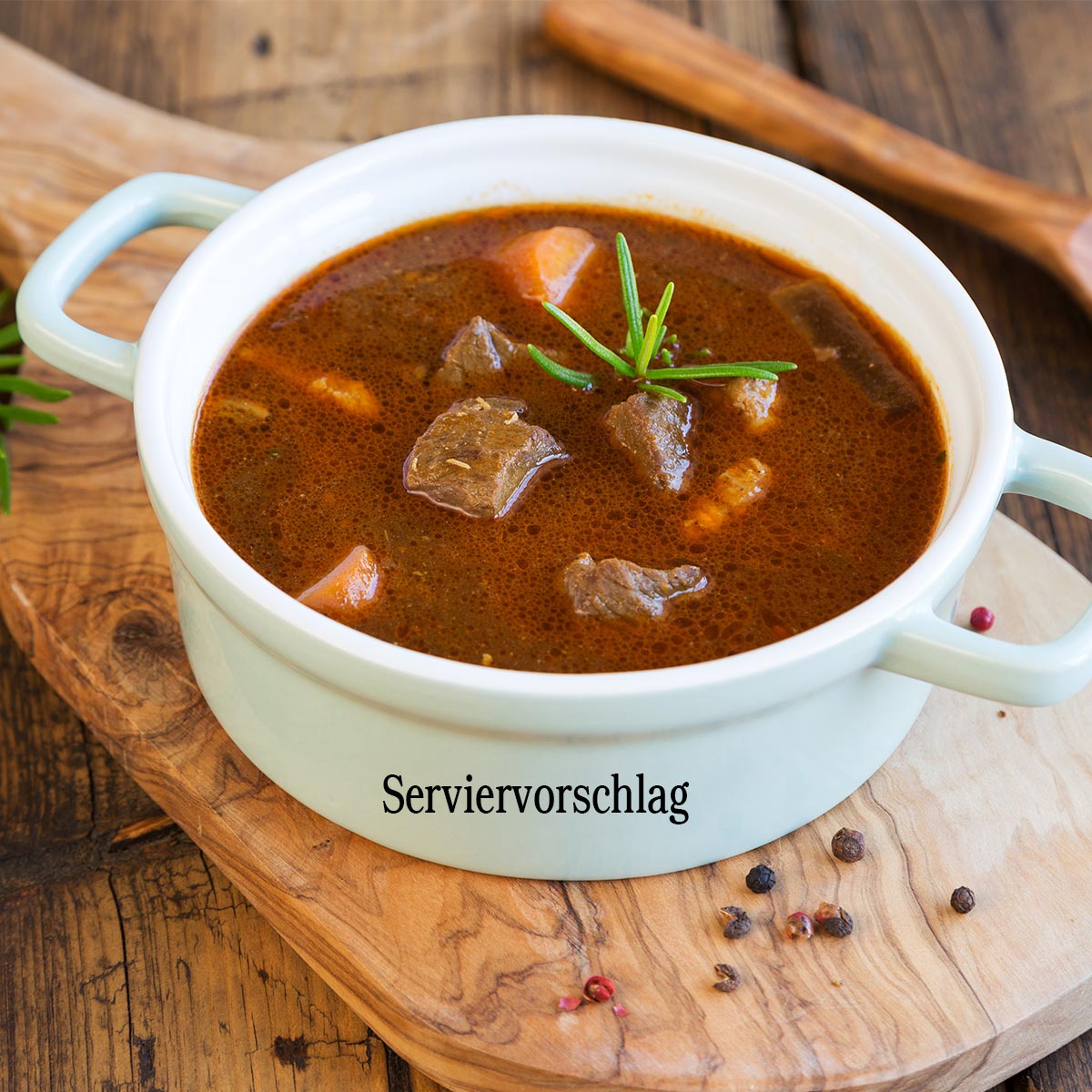 Schwarzwälder Metzgerei Birk Feine Gulaschsuppe nach Traditionsrezept 420 Gramm