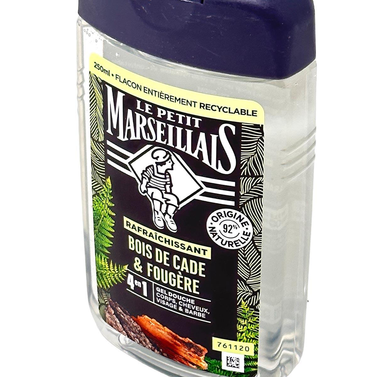 Le Petit Marseillais Duschgel Wacholder & Farn 250 ml – Frische aus der Natur