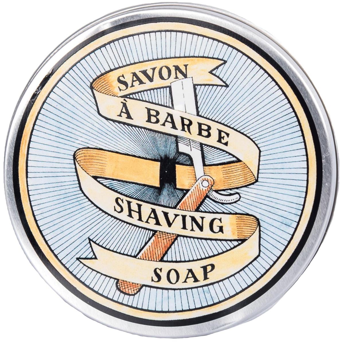 La Savonnerie De Nyons Rasierseife Menthol 100g – Erfrischende Rasur mit natürlicher Pflege