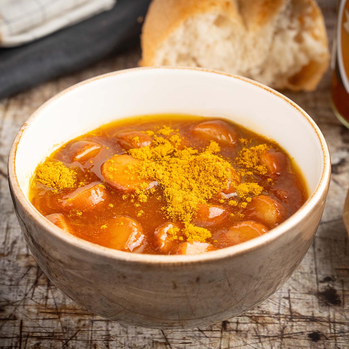 Dürrröhrsdorfer Fleisch- und Wurstwaren GmbH - Currywurst im Glas 380g