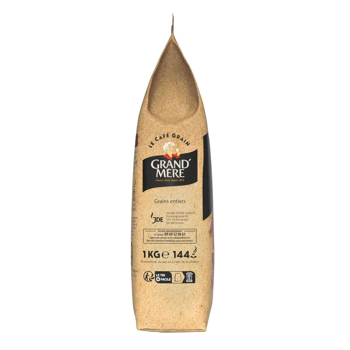 Grand' Mère Kaffeebohnen: Ausgewogene Intensität 7 | Arabica & Robusta