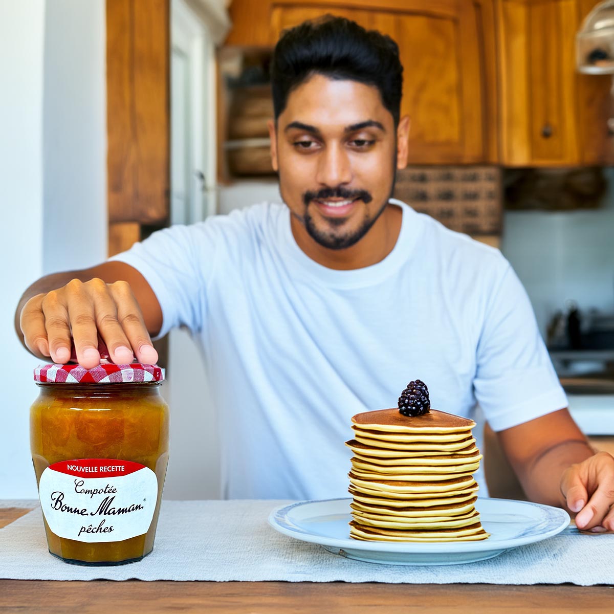 Bonne Maman Compotée Pêches - Sonnengereifter Pfirsichgenuss in jedem Bissen NEUE REZEPTUR