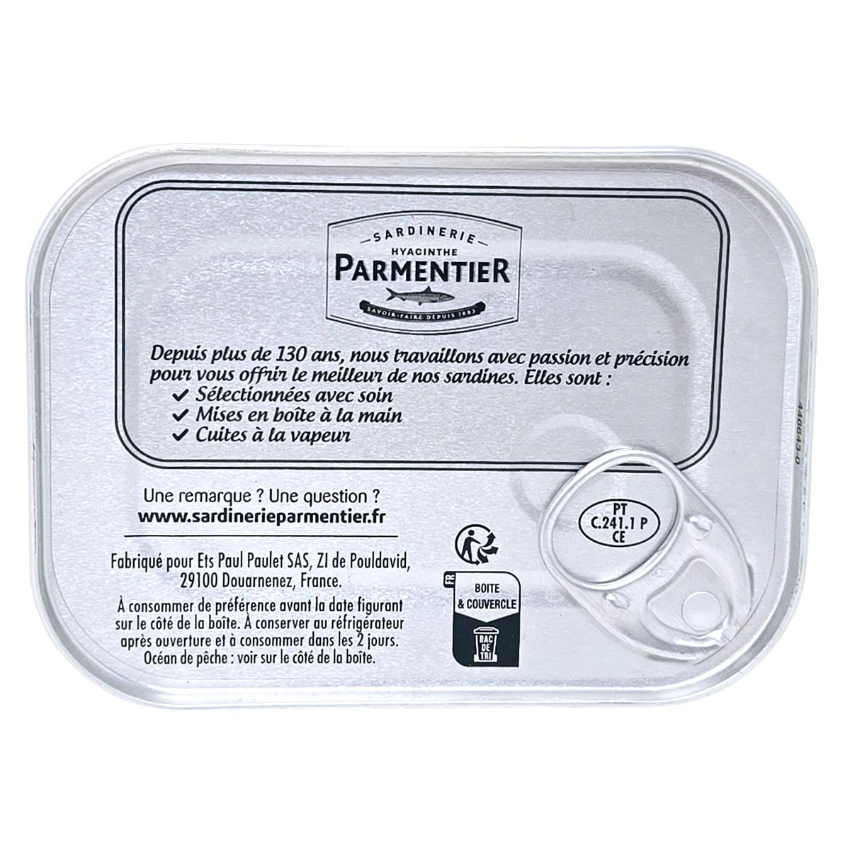 Sardinerie Parmentier Pikante Sardinen in Olivenöl: Mit feuriger Chili-Note