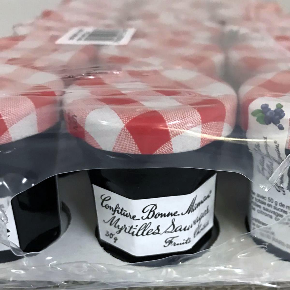 Bonne Maman Myrtilles Konfitüre aus Frankreich Heidelbeere 15 x 30 Gramm