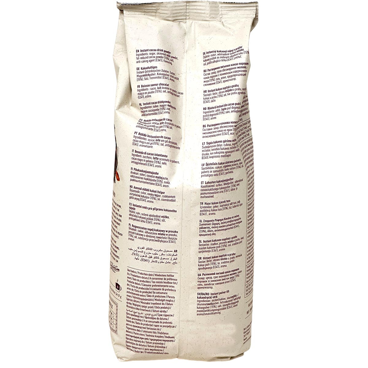 VAN HOUTEN VH1 Kakaopulver 1KG – Reichhaltiger & ausgewogener Instant Kakaodrink Genuss