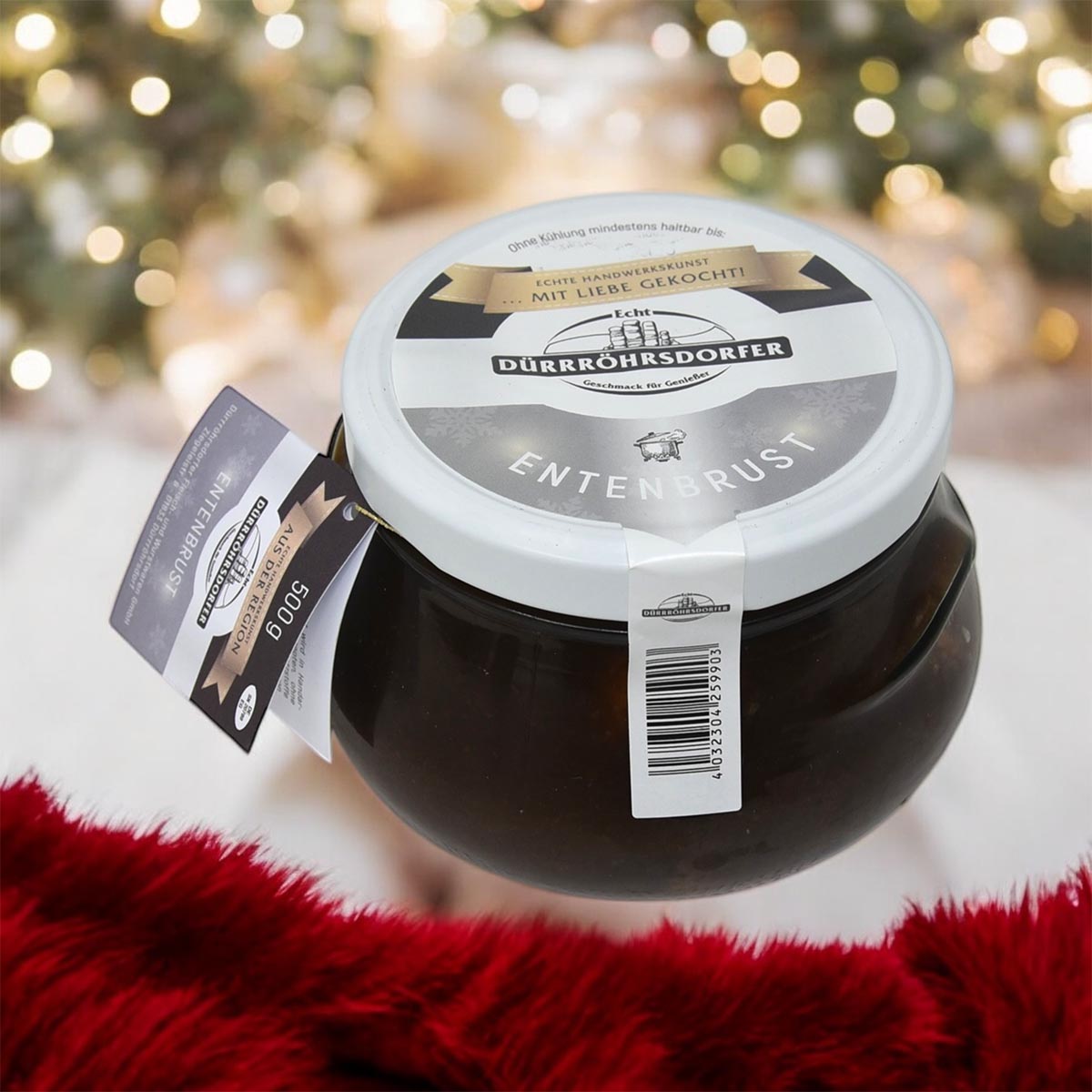 Dürrröhrsdorfer Entenbrust im Glas - 500g zarte Delikatesse aus traditioneller Rezeptur