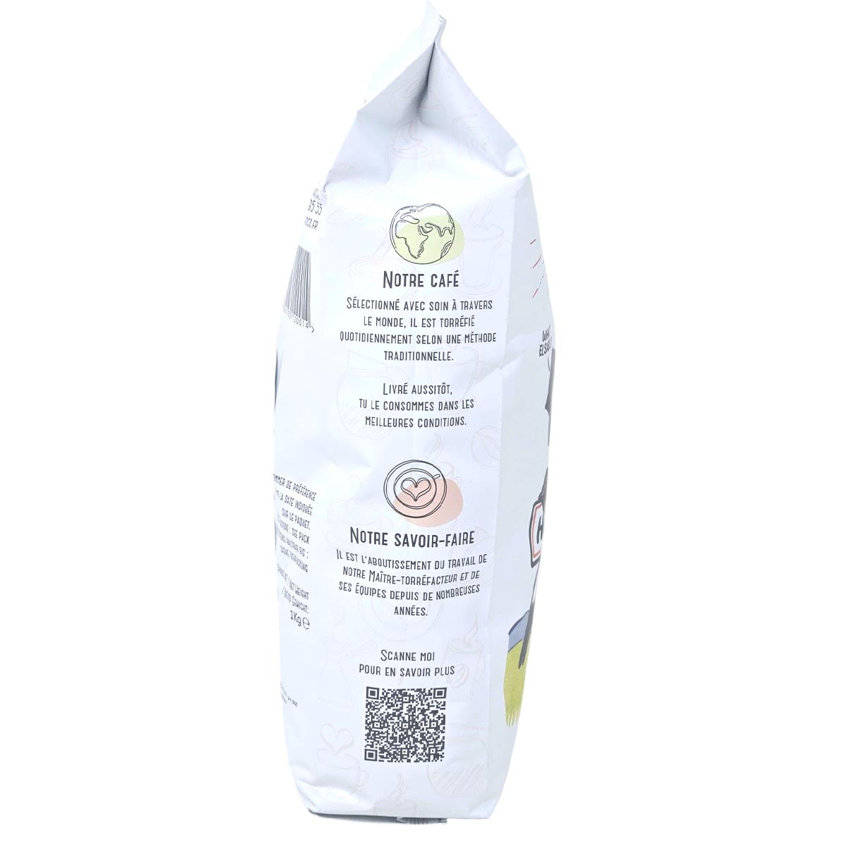 Sotoco Hop'la Espresso: Kraftvoller Mix, 1kg, Robusta & Arabica Bohnen