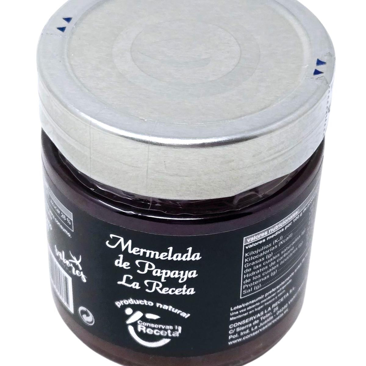 Conservas La Receta Papaya Konfitüre 250g: Exotischer Fruchtgenuss aus Spanien