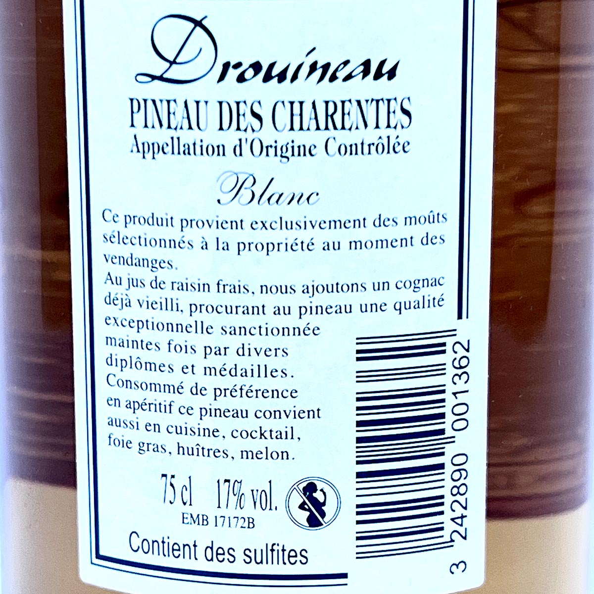 Drouineau Pineau Des Charentes Dessertwein 0,75Liter 17% vol.