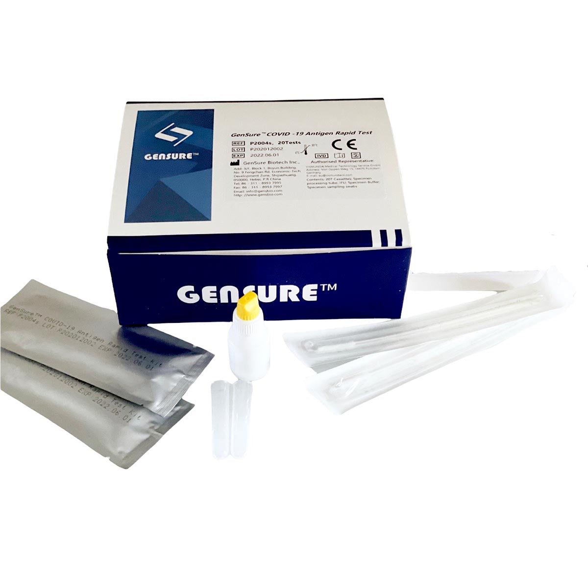 GenSure Rapid Test Profitest COVID-19 Antigen-Schnelltestkit (Nasal) 20 Stck.