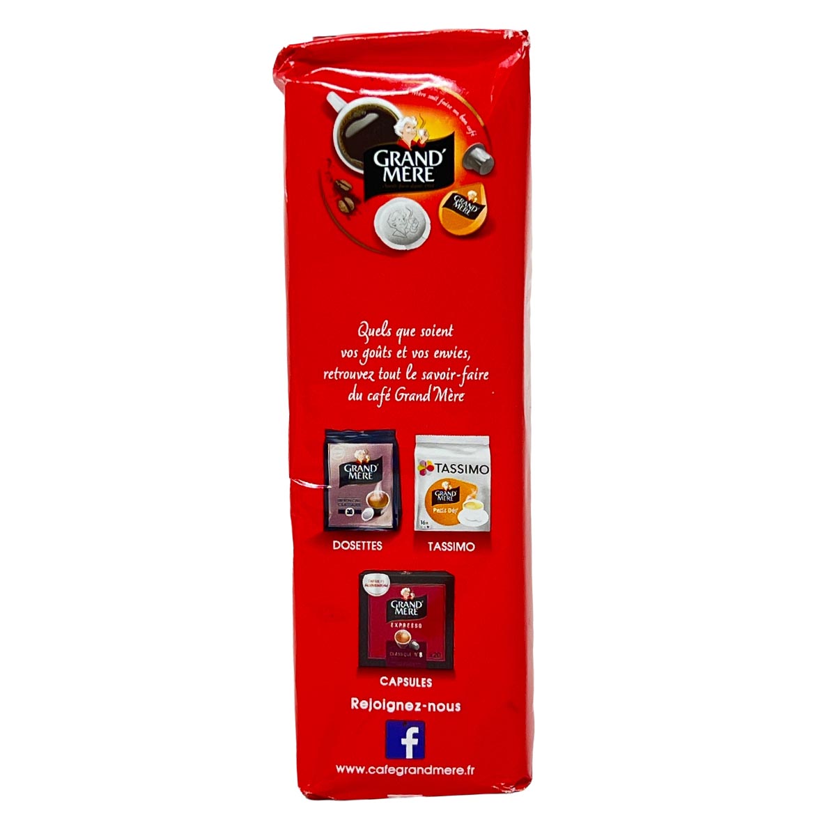 Kaffee Grand' Mére Familial, gemahlener Kaffee aus Frankreich, 4 x 250g