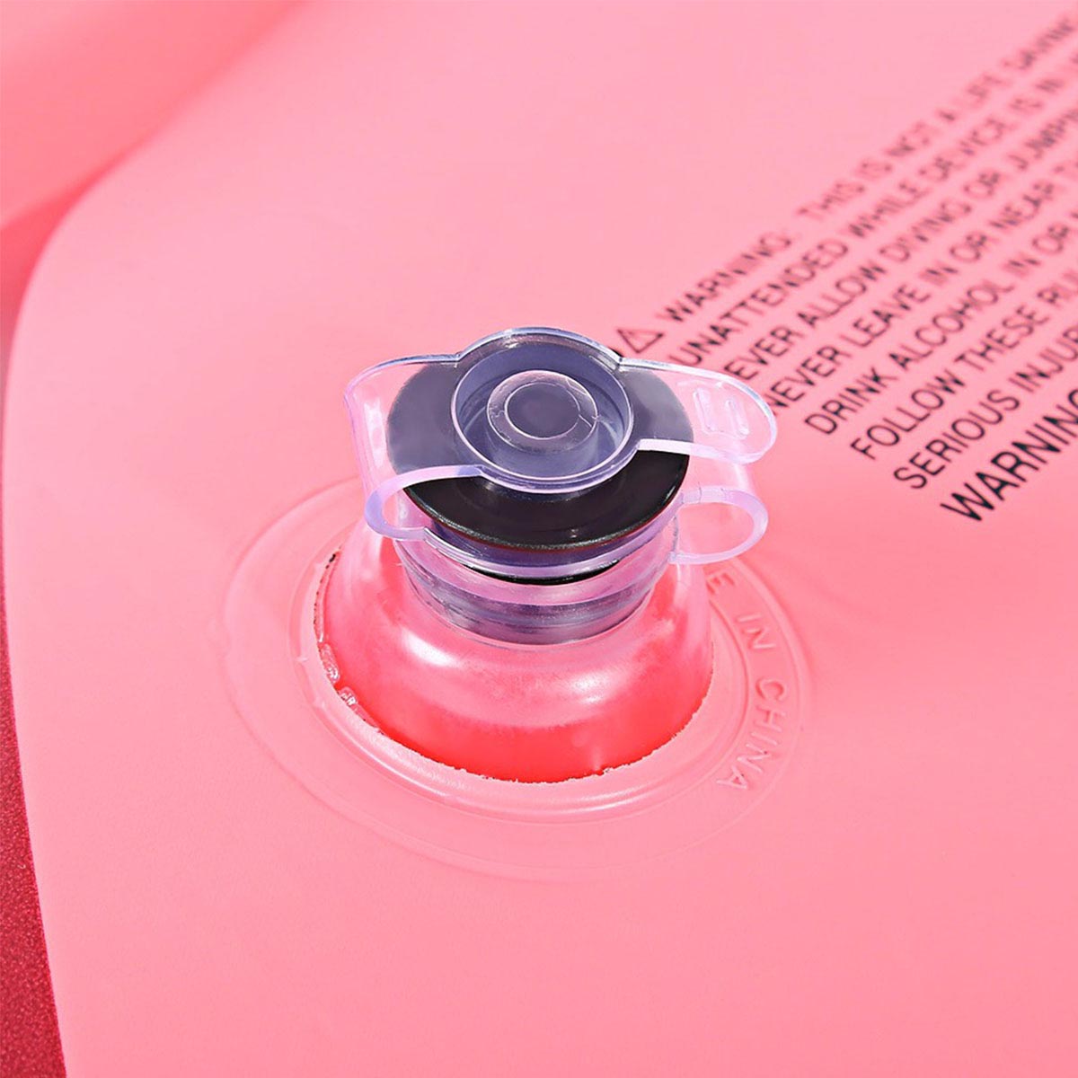 lacool Riesen aufblasbarer Flamingo Badeinsel Luftmatratze Schwimmring 190 cm