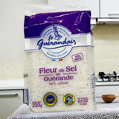 Fleur de Sel de Guérande - 250g - Französisches Gourmet-Salz für exquisite Küche