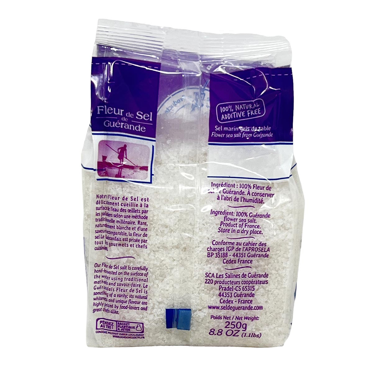 Fleur de Sel de Guérande - 250g - Französisches Gourmet-Salz für exquisite Küche