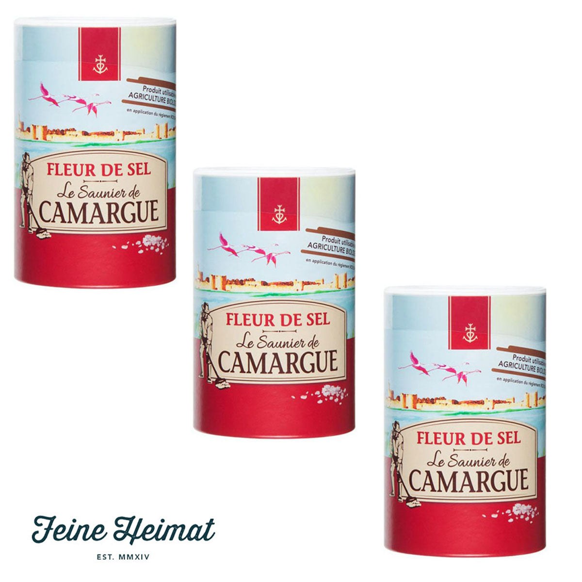 Le Saunier de Camargue Fleur de Sel: 1KG Feinstes Meersalz aus der Camargue