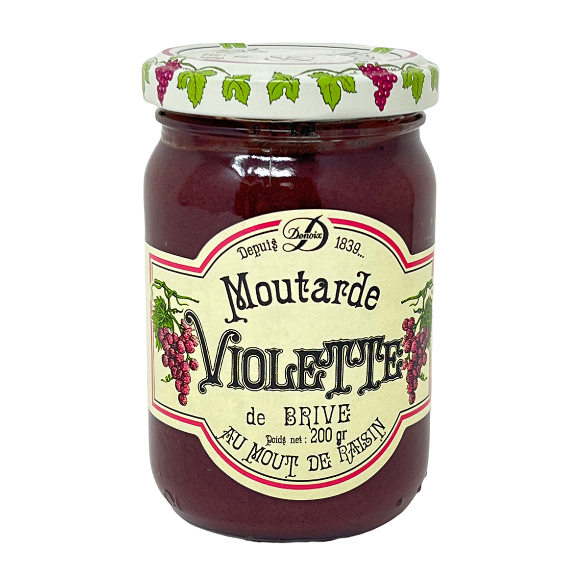 Denoix Moutarde Violette: Innovativer Senf aus Traubenmost