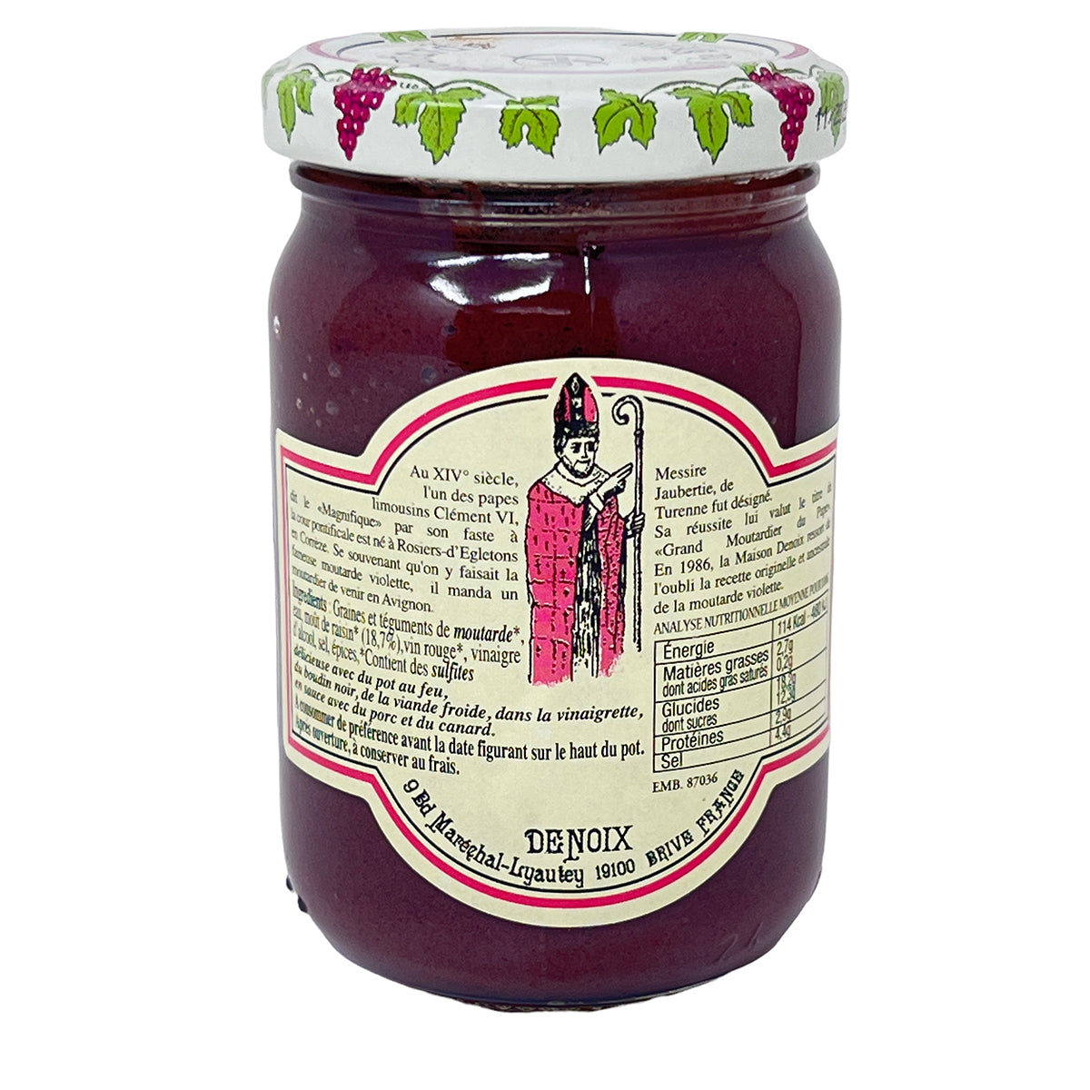 Denoix Moutarde Violette: Innovativer Senf aus Traubenmost