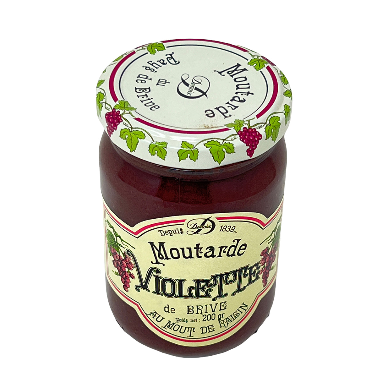 Denoix Moutarde Violette: Innovativer Senf aus Traubenmost