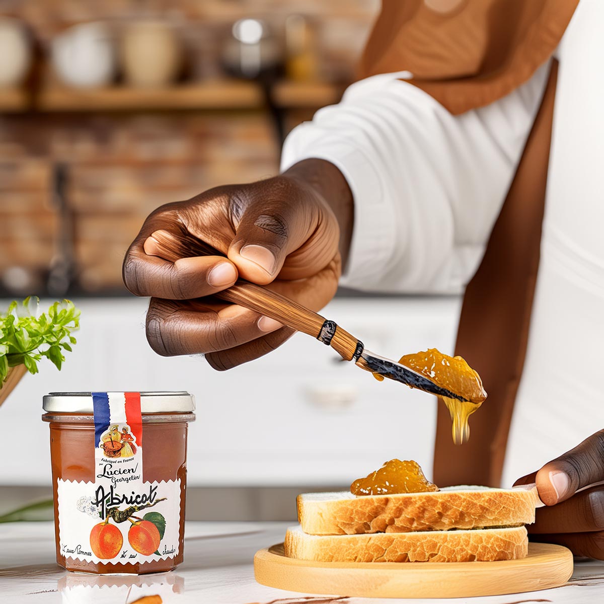 Lucien Georgelin Aprikose - Fruchtige Spezialität aus Frankreich, 320g Genuss