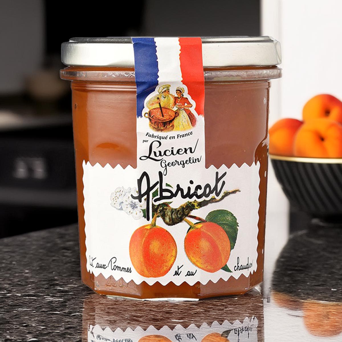 Lucien Georgelin Aprikose - Fruchtige Spezialität aus Frankreich, 320g Genuss