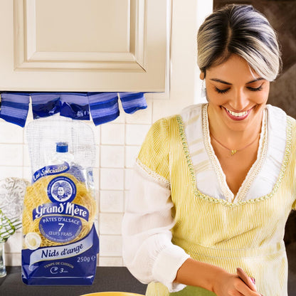 Grand' Mère Eiernudeln aus dem Elsaß Nids d'ange Engelnester 250 Gramm