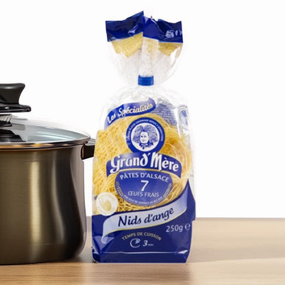 Grand' Mère Eiernudeln aus dem Elsaß Nids d'ange Engelnester 250 Gramm