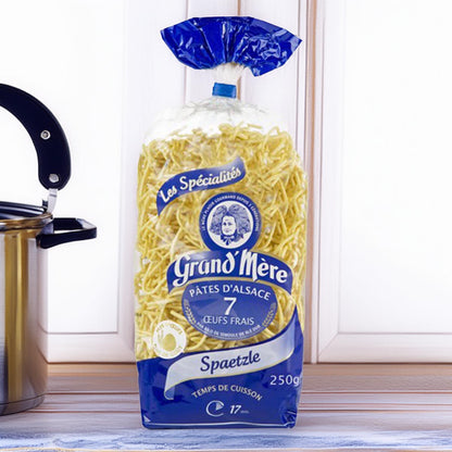 Grand' Mère Eiernudeln aus dem Elsaß Spaetzle Spätzle 250 Gramm