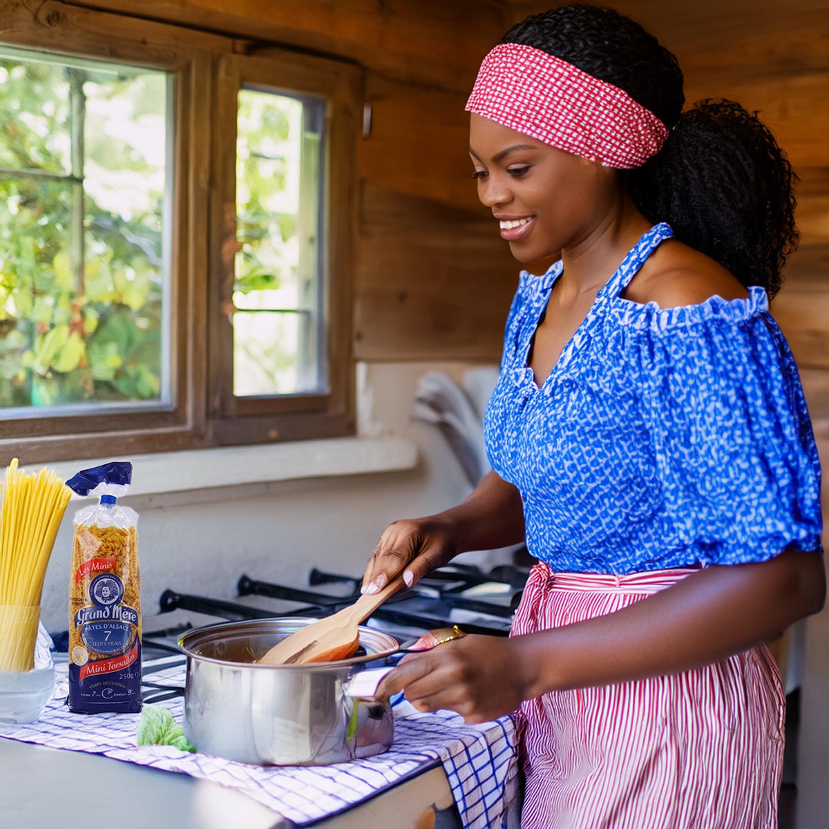 Grand' Mère Eiernudeln aus dem Elsaß Mini Torsades Mini Spirelli 250 Gr.