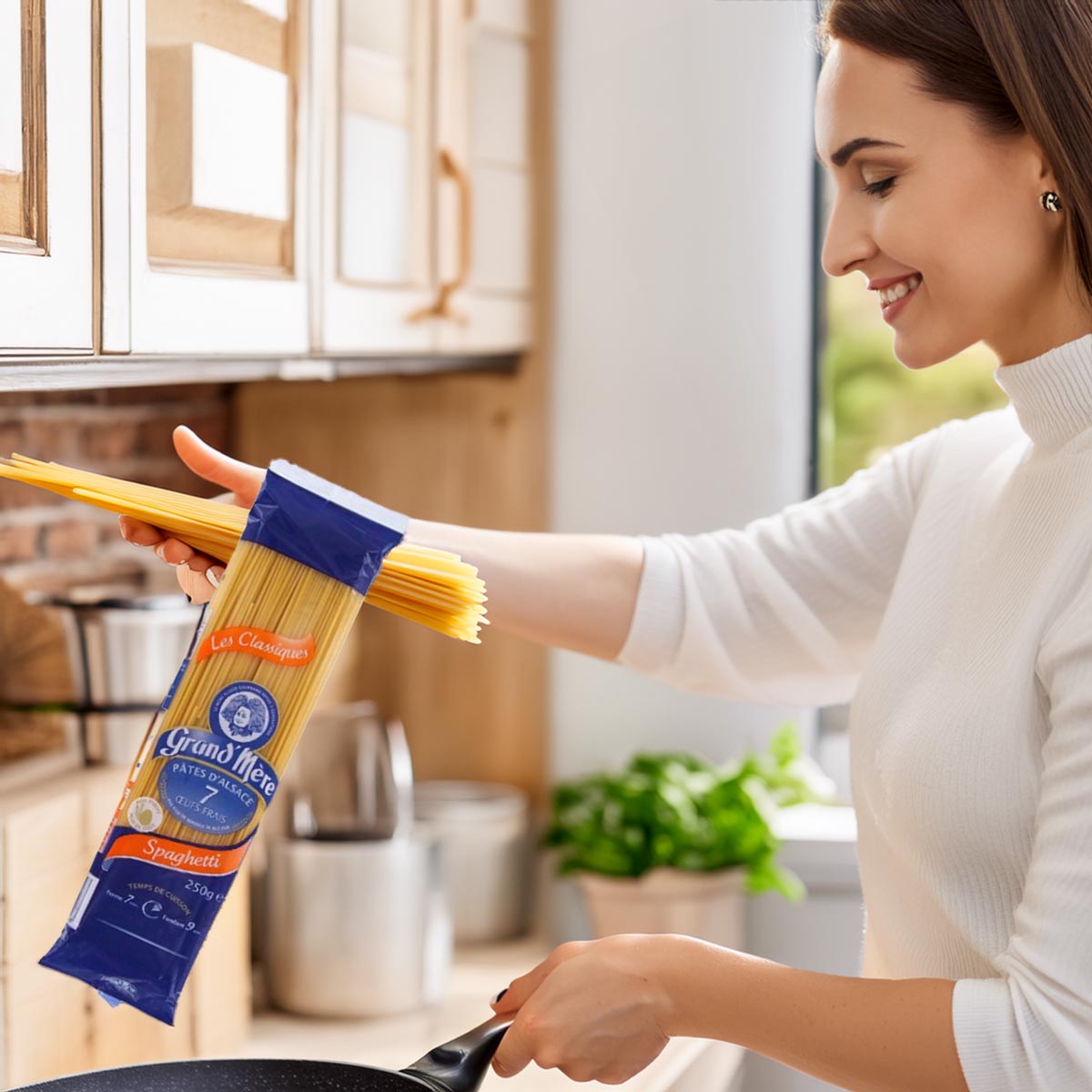 Grand' Mère Eiernudeln aus dem Elsaß Spaghetti 250 Gr.