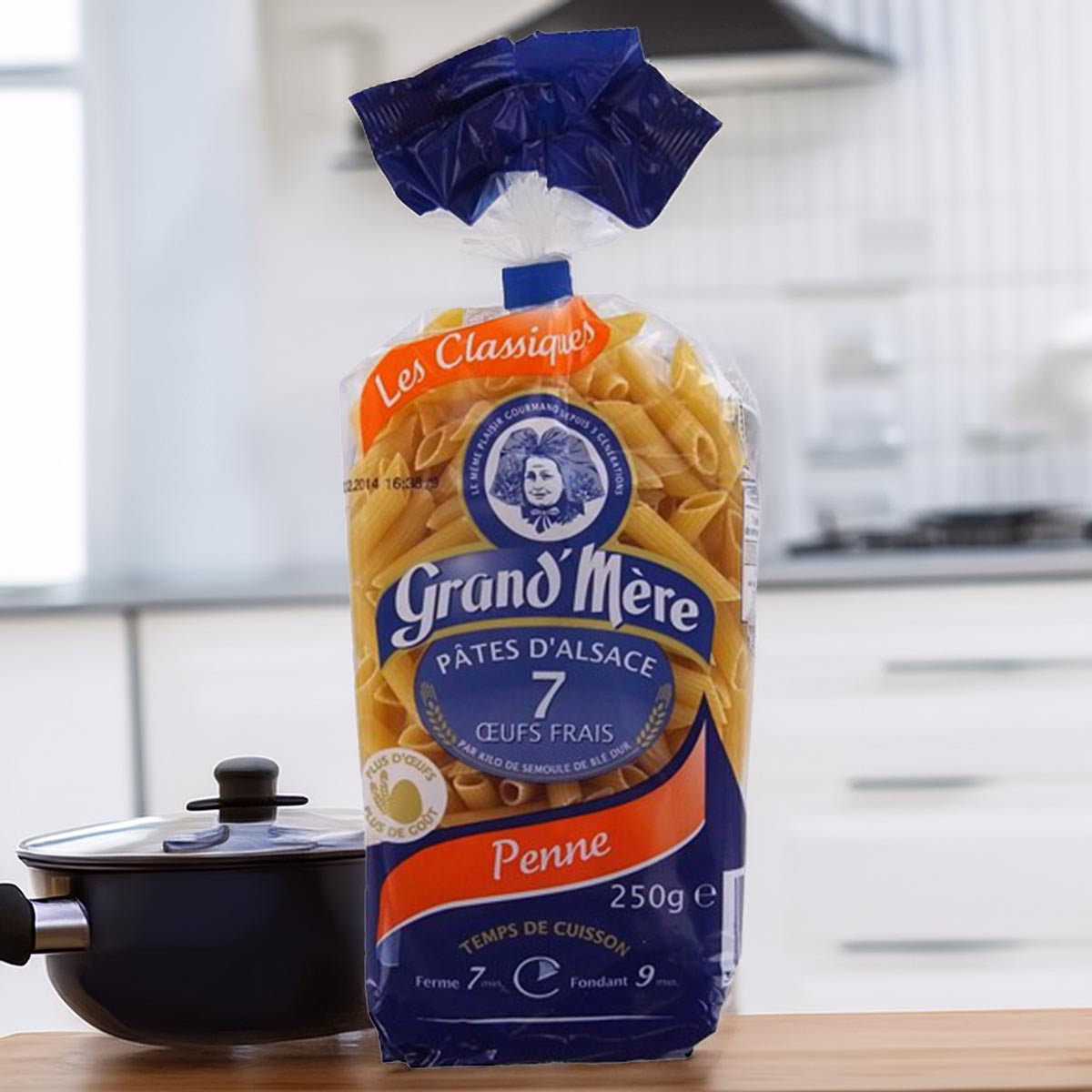 Grand' Mère Eiernudeln aus dem Elsaß Penne 250 Gr.