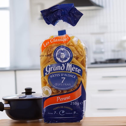 Grand' Mère Eiernudeln aus dem Elsaß Penne 250 Gr.