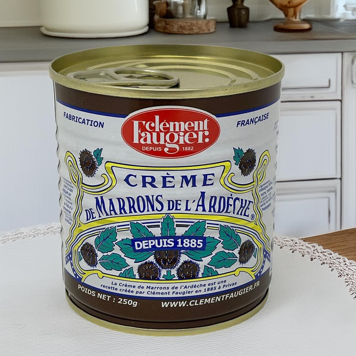 Original Clement Faugier Maronencreme mit Vanille aus Frankreich - 250 Gramm