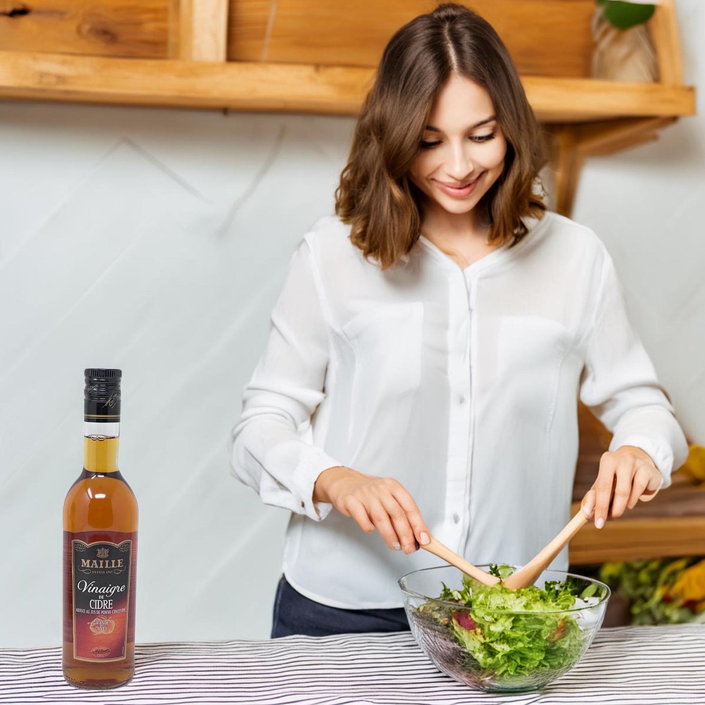 Maille Apfelessig mit Apfelsaft & Cidre - Fruchtige Aromen für Ihre Gerichte