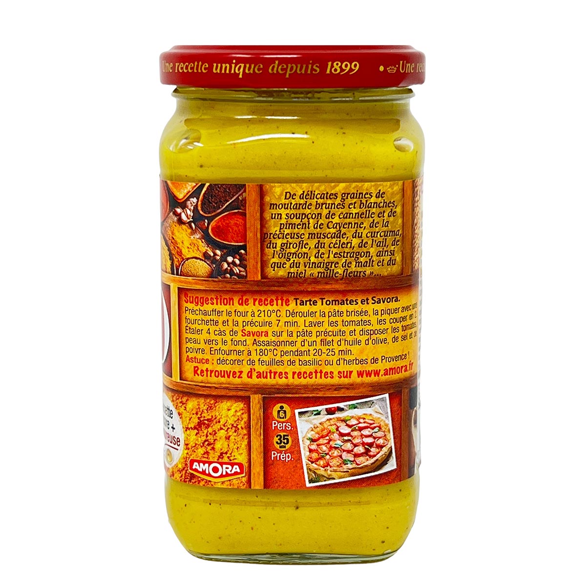 Savora Milder Senf: Französische Delikatesse im Glas – Genuss pur!