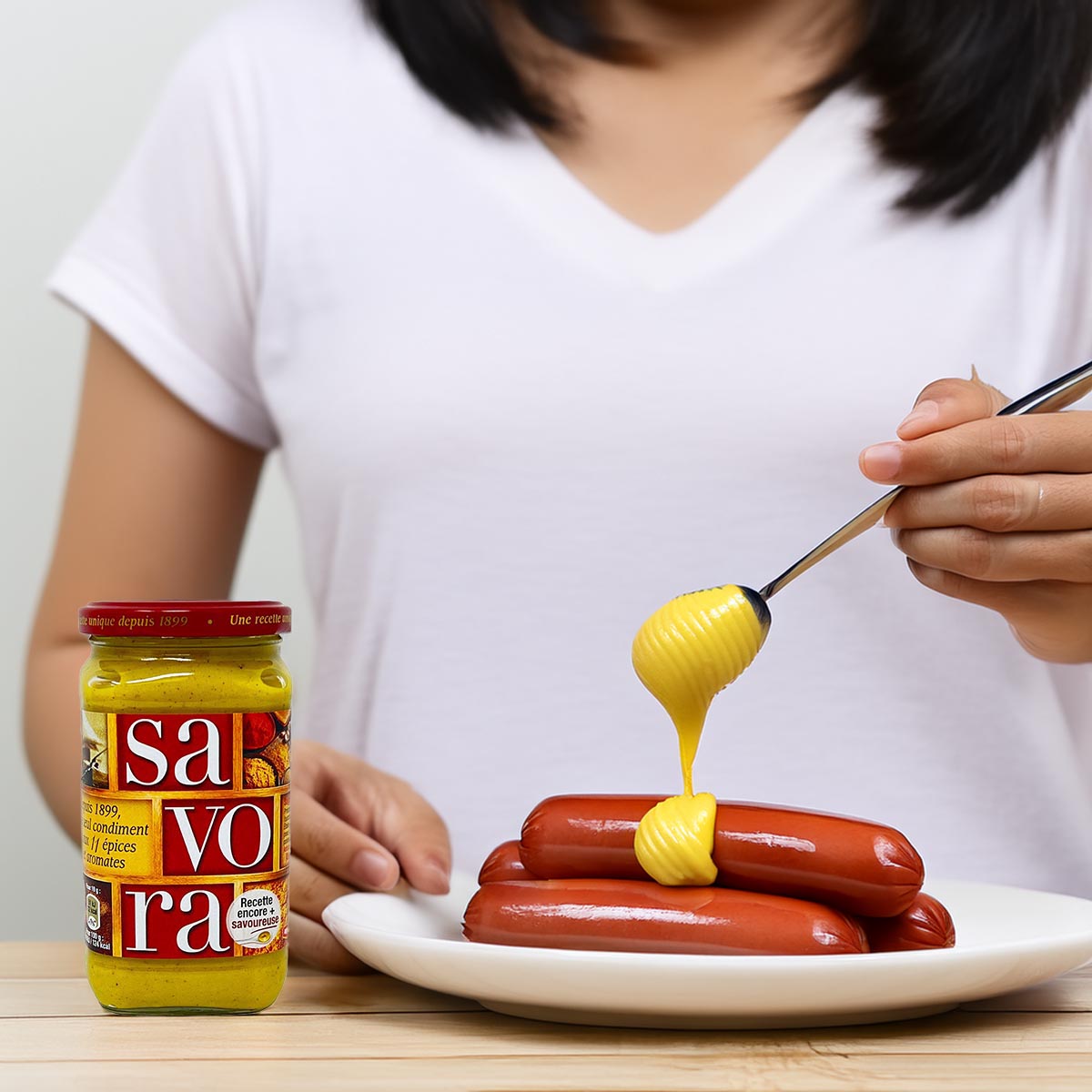 Savora Milder Senf: Französische Delikatesse im Glas – Genuss pur!