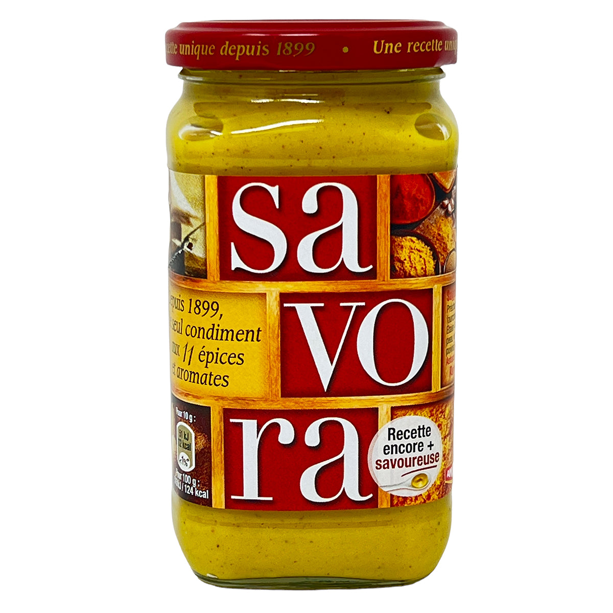 Amora Savora Milder Senf: Französische Delikatesse im Glas - Kulinarische Raffinesse