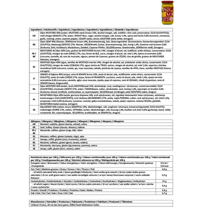 Savora Milder Senf: Französische Delikatesse im Glas – Genuss pur!