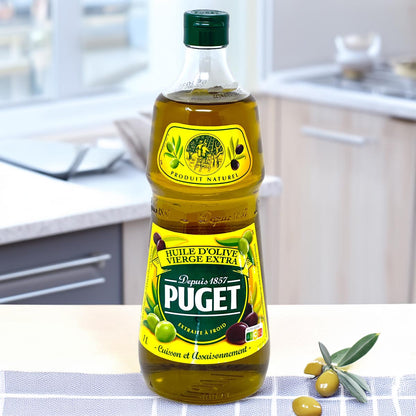 Puget extra natives Olivenöl aus Frankreich – 1 Liter feines Olivenöl für Genießer